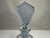 Art Deco Czech Cut Crystall Glass Stopper Bottle for your consideration. The bottle measures approx. 5 1/2 inches tall...