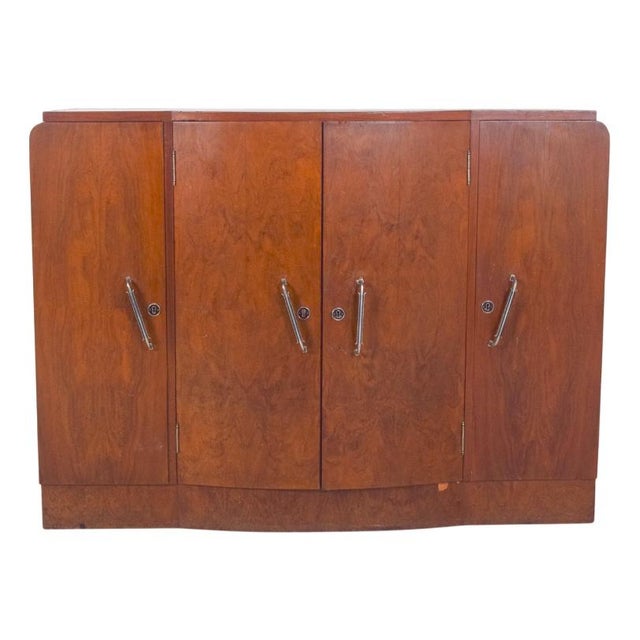 Vintage Portuguese Four-Door Sideboard, 1920 For Sale - Image 10 of 10