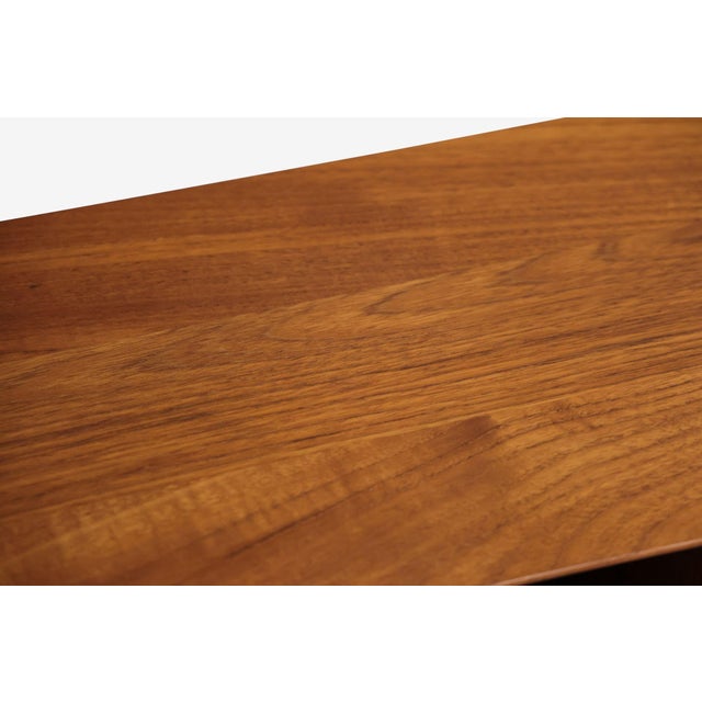 Copy - Peter Hvidt, for Søborg Denmark, 1952-56 Teak Bookcase Hutch #3, Attributed For Sale - Image 10 of 10