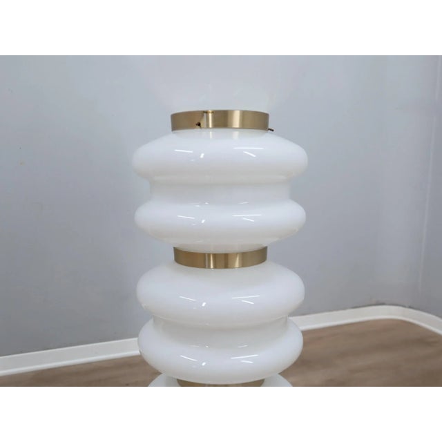 1960s Vintage Murano Glass Birillo Floor Lamp from Stilux Milano, 1970s , 1960s For Sale - Image 5 of 12