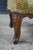 Gold Antique Louis XV French Provincial Walnut Foot Stool Ottoman & Pillow Leopard For Sale - Image 8 of 17