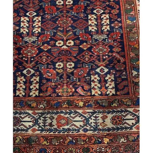 1930s Old Persian Malayer Area Rug 4’10” X 9’6″ For Sale In Dallas - Image 6 of 11