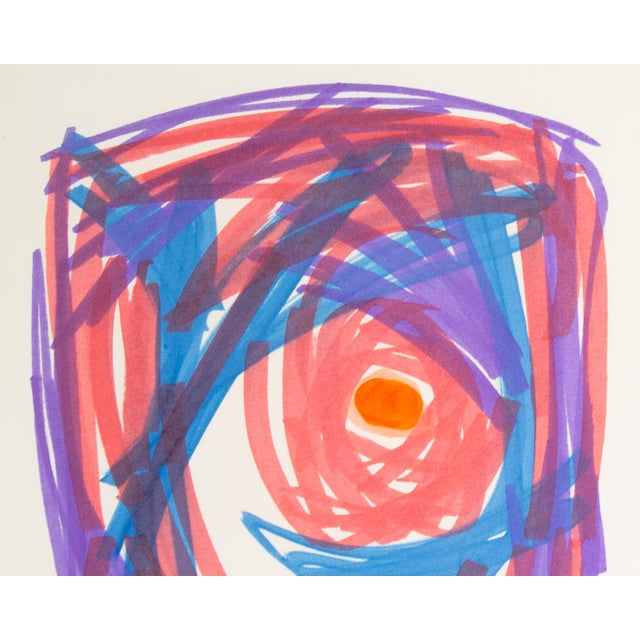 Abstract Marker Drawing by Vern Rader For Sale In Indianapolis - Image 6 of 6