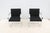 Gordon International Ludwig Mies Van Der Rohe Brno Flat Bar Chairs in Black Fabric by Gordon - A Pair For Sale - Image 4 of 18