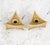 Mid Century Modern Candlestick Holders Set 2 Quistgaard Relief Kronjyden Danish For Sale - Image 9 of 12