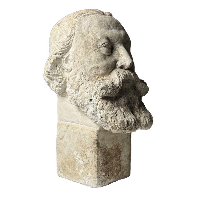 Classic Statue Head, 20th Century, Plaster For Sale