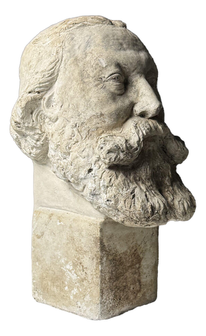 Classic Statue Head, 20th Century, Plaster