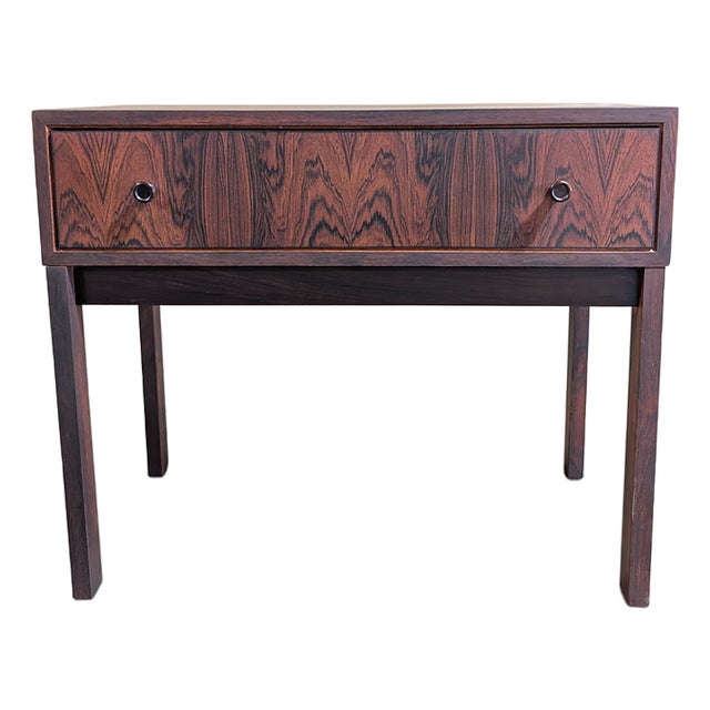 1950s Rosewood Nightstand For Sale