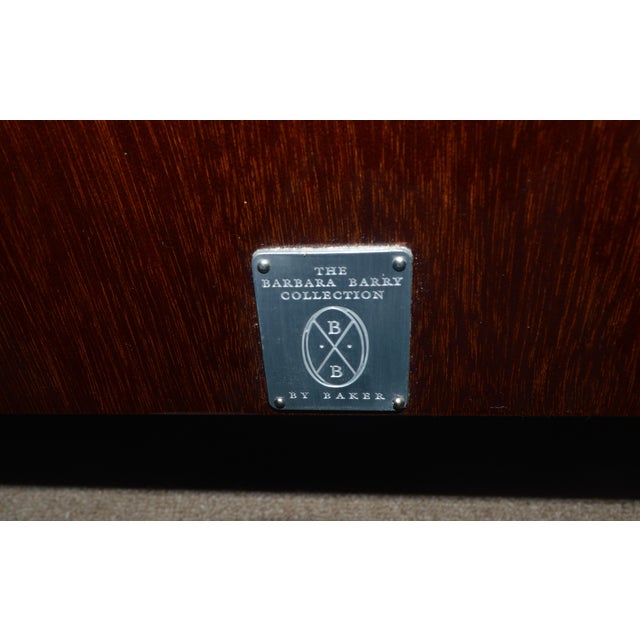 Barbara Barry for Baker King Sleigh Bed For Sale - Image 13 of 13