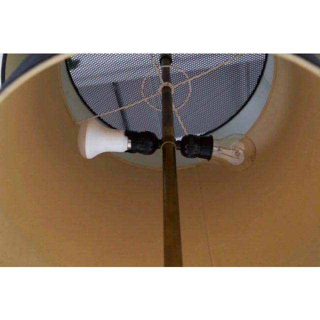 Floor Lamp in Marble and Brass attributed to Angelo Ostuni, 1960s For Sale - Image 6 of 9