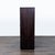 Modern 5-Drawer Dark Wood Dresser With Sleek Metal Handles For Sale - Image 4 of 9