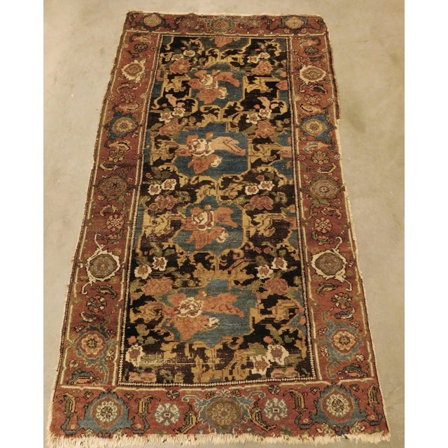1920s Antique Persian Bakhtiar Rug 3'5"x 6'2" For Sale - Image 13 of 13