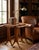 Set of 2 Vintage Edwardian-Style Burl Walnut Nesting Tables For Sale - Image 12 of 12