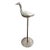 Mid-Century Chrome Crane Figurine Statue or Hat Stand 18" High For Sale