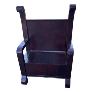 1940s Empire Style Hall Bench For Sale