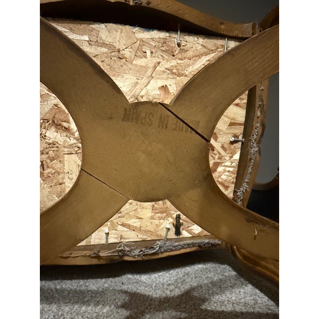 Vintage Spanish Revival Leather Wingback Chairs For Sale - Image 12 of 12