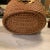 Vintage Asian Wicker Brass Lunch Basket or Purse For Sale In Seattle - Image 6 of 10