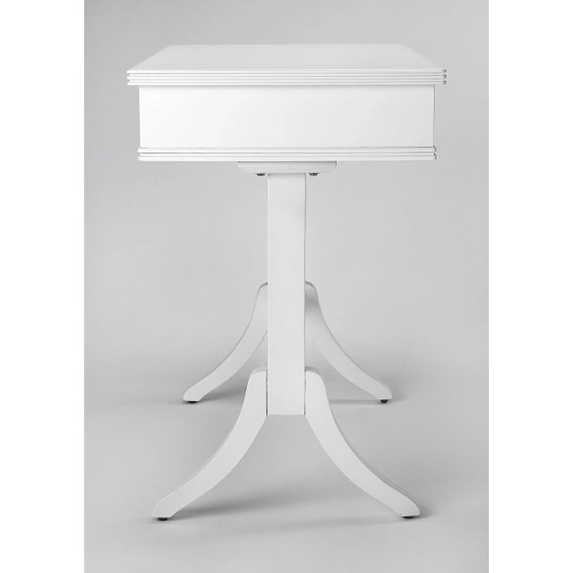 Alta Writing Desk, White For Sale In Chicago - Image 6 of 10