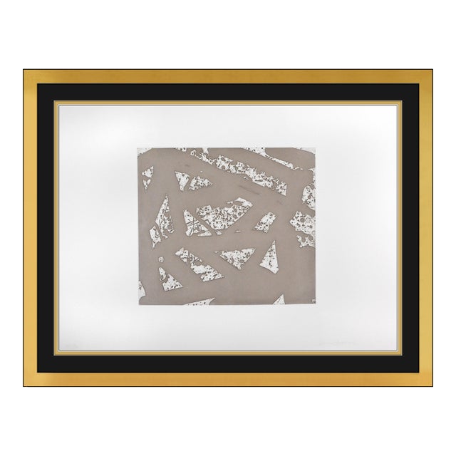Late 20th Century Misty Sails 1.6; sfe.2e Abstract Gary Aquatint and Etching Sam Francis For Sale