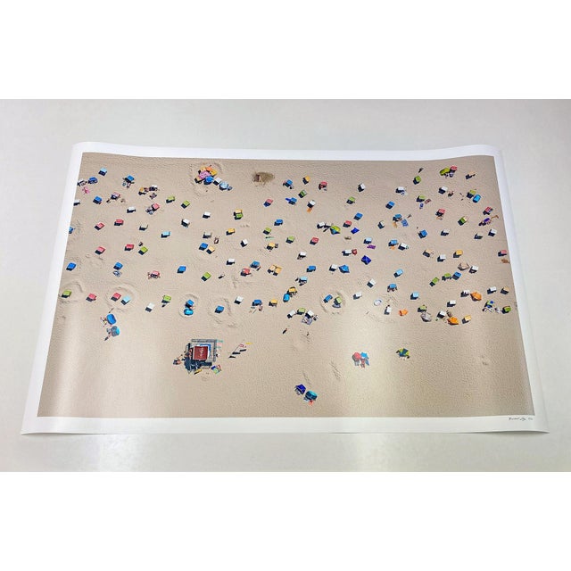 Paper "EFI_Beachchairs_001" Contemporary Limited Edition Fine Art Photograph Print by Bernhard Lang, Nr. 2 of 10 For Sale - Image 7 of 9