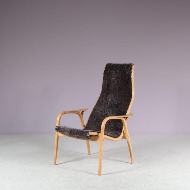Lamino Lounge Chair by Yngve Ekström for Swedese, Sweden, 1970s For Sale - Image 12 of 16