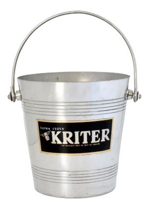 Late 20th Century French Advertising Ice Bucket