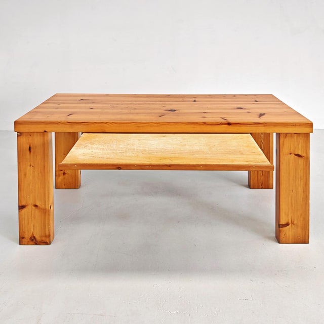 Sine Loco Rectangular Wooden Table by Raffaello Biagetti for Atelier Biagetti, 1970s For Sale - Image 3 of 18