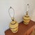 Campaign A Large Pair of Ceramic Faux Wicker Lamps For Sale - Image 3 of 6