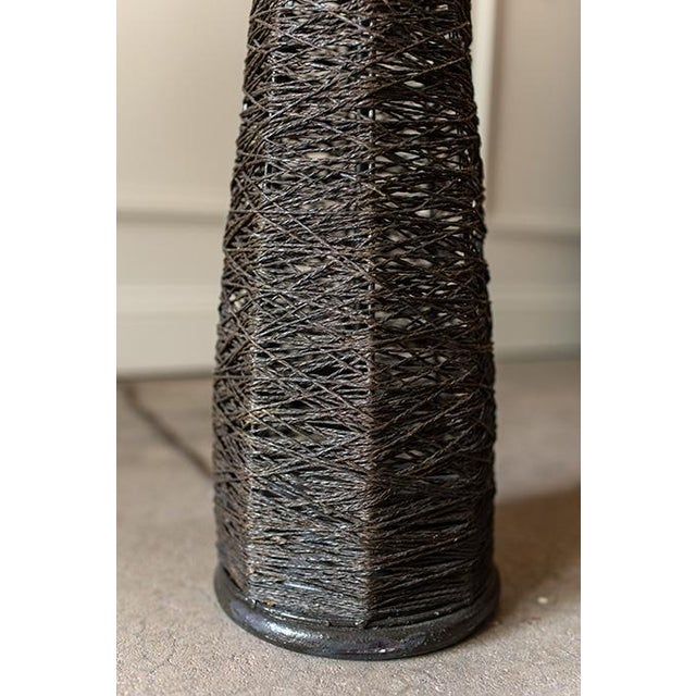 Postmodern Tarogo Woven Floor Lamp For Sale - Image 12 of 18