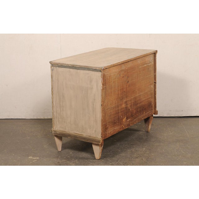 Mid 19th Century Swedish Provincial Gustavian 2-Drawer Chest For Sale - Image 12 of 13