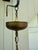 Vintage Four Arm Gold Gilt Italian Chandelier For Sale - Image 4 of 9