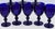 1960s Libbey Cobalt Blue Duratuff Gibraltar Wine - Tea - Water Goblets - 8 Pieces For Sale In Palm Springs - Image 6 of 7