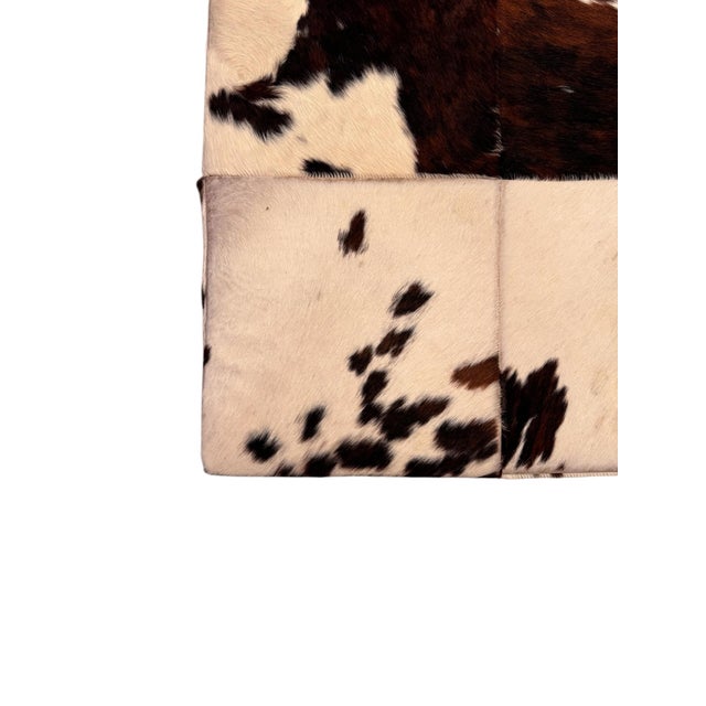 Cowhide Ponyhair Ottoman from Natuzzi, Italy, 1970 For Sale - Image 4 of 7