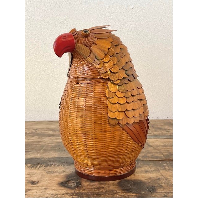 Vintage Shanghai Weave Bird Box For Sale - Image 12 of 12