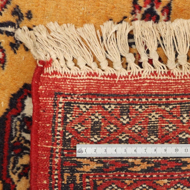 Textile Vintage Bukhara Rug, Pakistan For Sale - Image 7 of 8