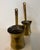 Mediterranean Pair of Vintage Lebanese Brass Turkish Coffee Pots — Sizes #2 & #3 For Sale - Image 3 of 12