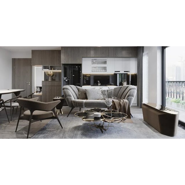 Masouleh Bench by Alma De Luce For Sale - Image 6 of 7