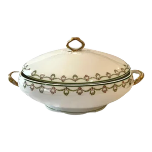 Vintage Richard Briggs Co. China Soup Tureen