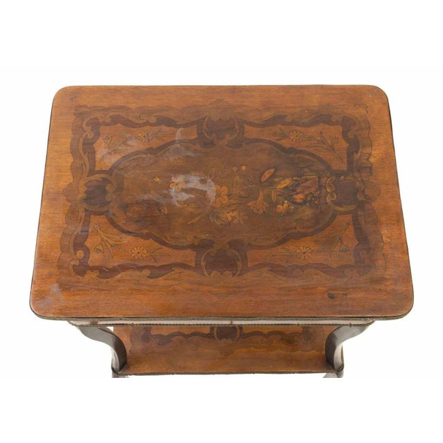 Tea table is a design item realized by Artist of thr Early 20th Century. Octagonal shape in 20th century English style....