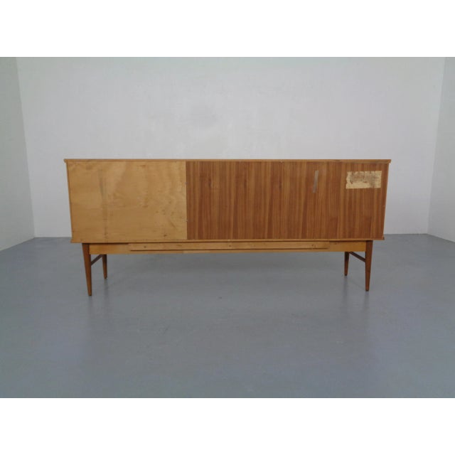 Brown Danish Teak Sideboard, 1960s For Sale - Image 8 of 18