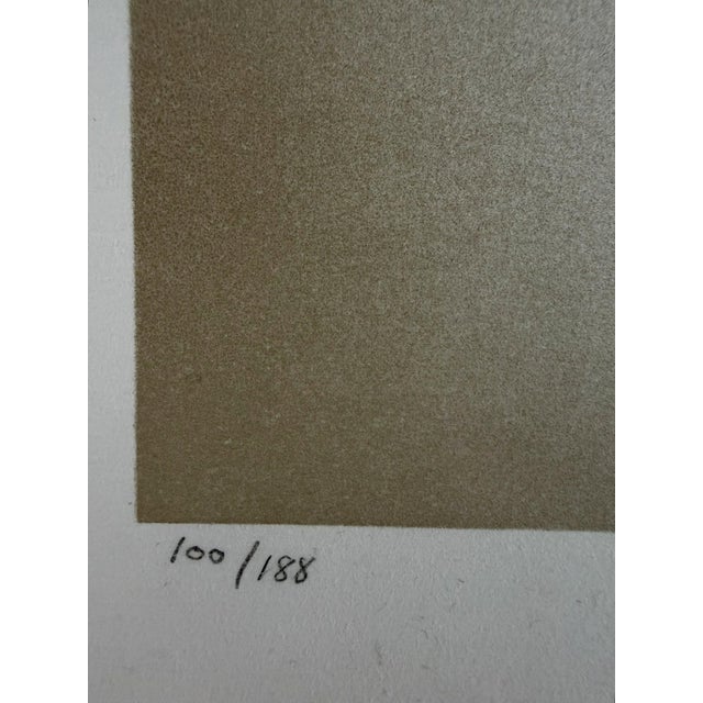 Finn Mickelborg, Abstract Lithograph, 1980, Lithograph For Sale - Image 4 of 5