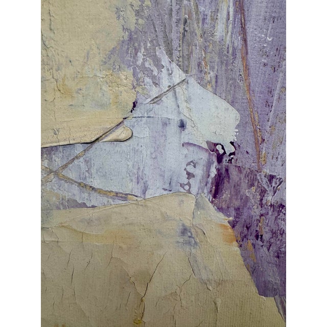 1980s Juan Sánchez Signed Abstract Expressionist Painting For Sale - Image 10 of 11