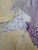 1980s Juan Sánchez Signed Abstract Expressionist Painting For Sale - Image 10 of 11