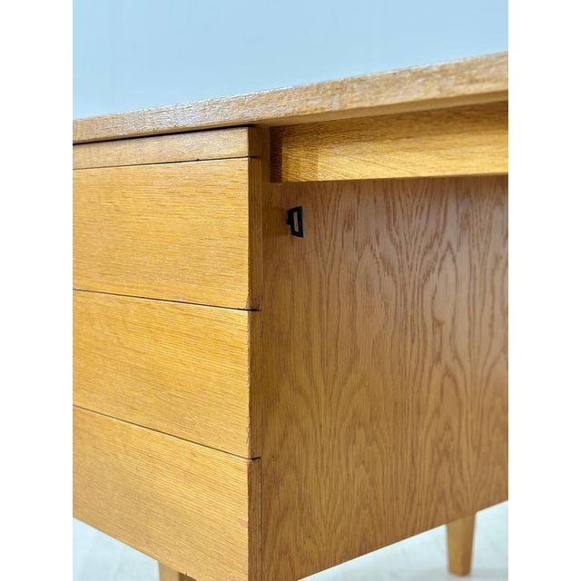 Vintage Freestanding Desk in Oak from Ikea, 1960s For Sale - Image 14 of 17