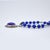 A striking blue vintage necklace to add a pop of elegant and electric color. A hybrid addition for your casual and elegant...