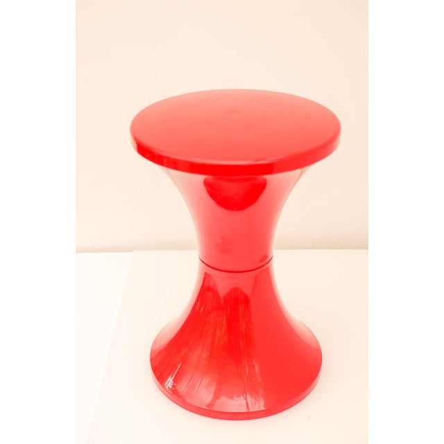 Tamtam Seat in Bright Red by Henry Massonnet, 1970s For Sale - Image 6 of 13