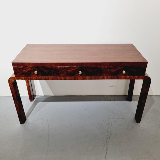 Art Deco Writing Desk, 1930s For Sale - Image 3 of 17