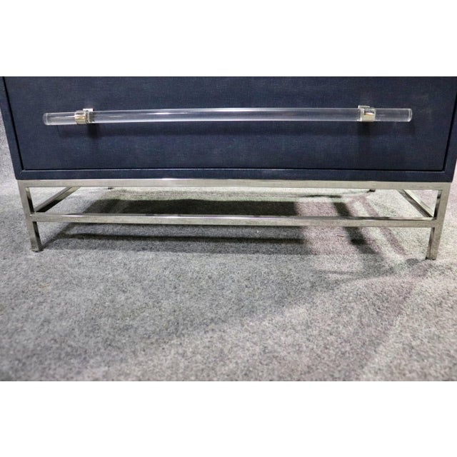 Black Carrocel Currey and Co Modern Contemporary Commode C. 2010 For Sale - Image 8 of 10