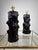 Giovanni patrini — pair of glazed ceramic table lamps, 1970s a striking pair of signed ceramic table lamps by giovanni...
