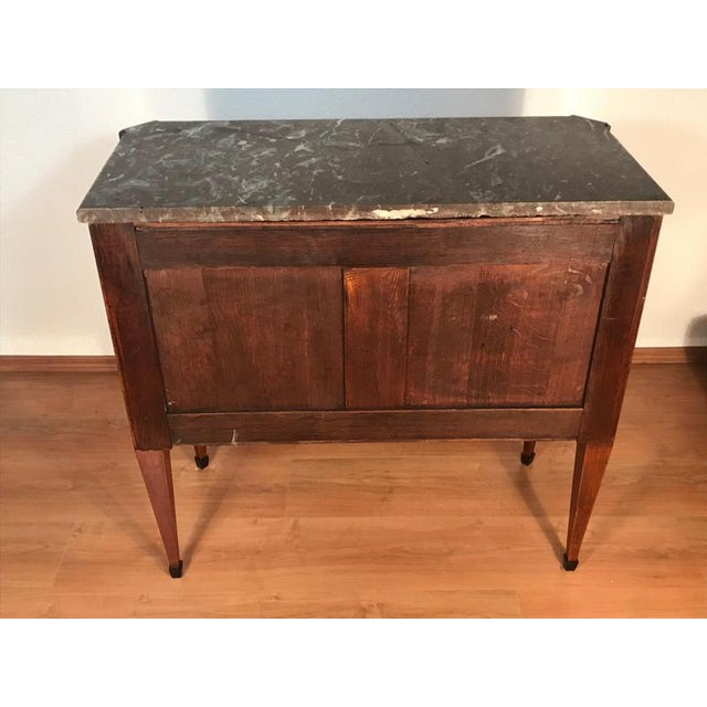 Louis XVI French Mahogany Chest of Drawers, 1780 For Sale - Image 12 of 13